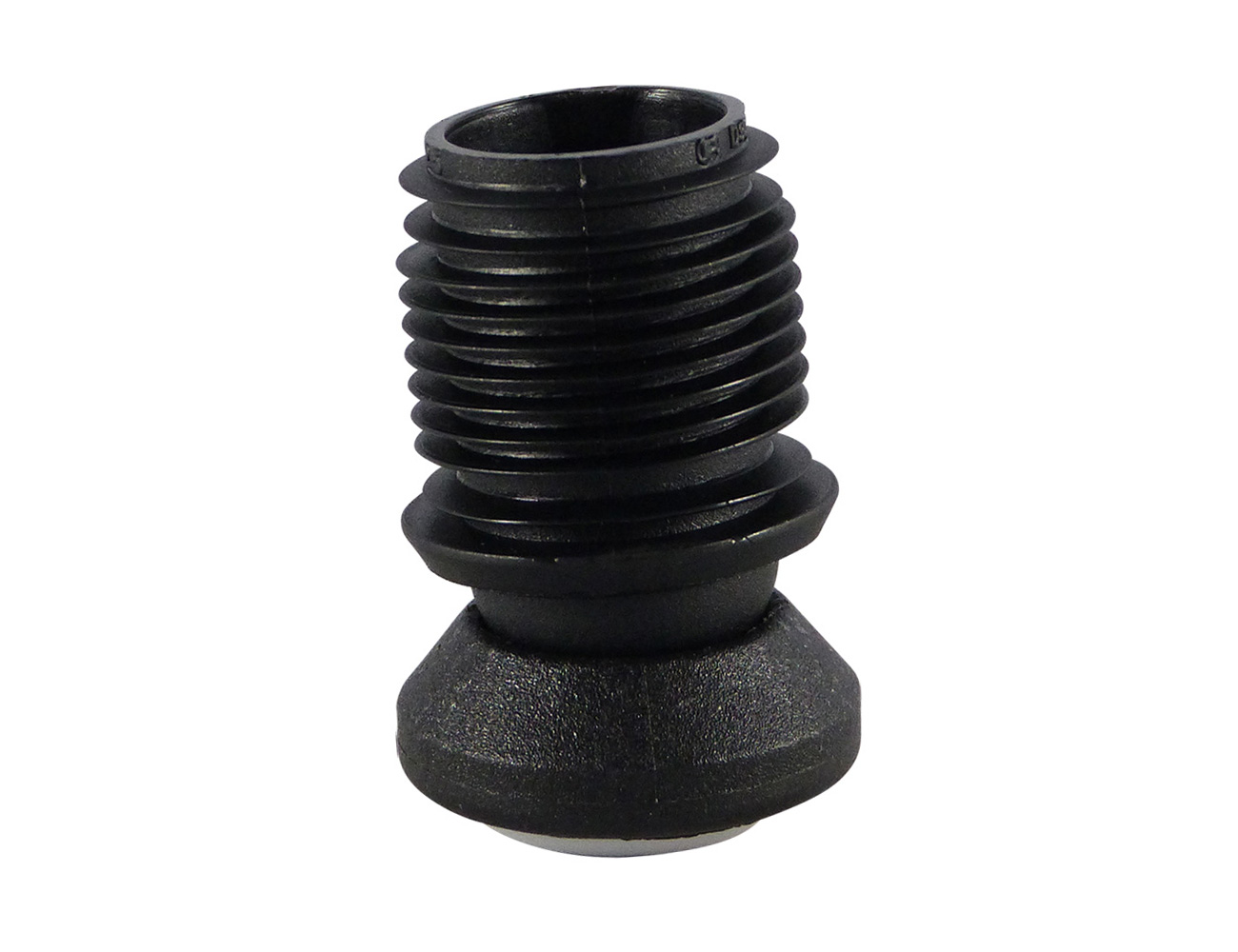Tiltsert end caps with PTFE (Teflon) pad for round tube