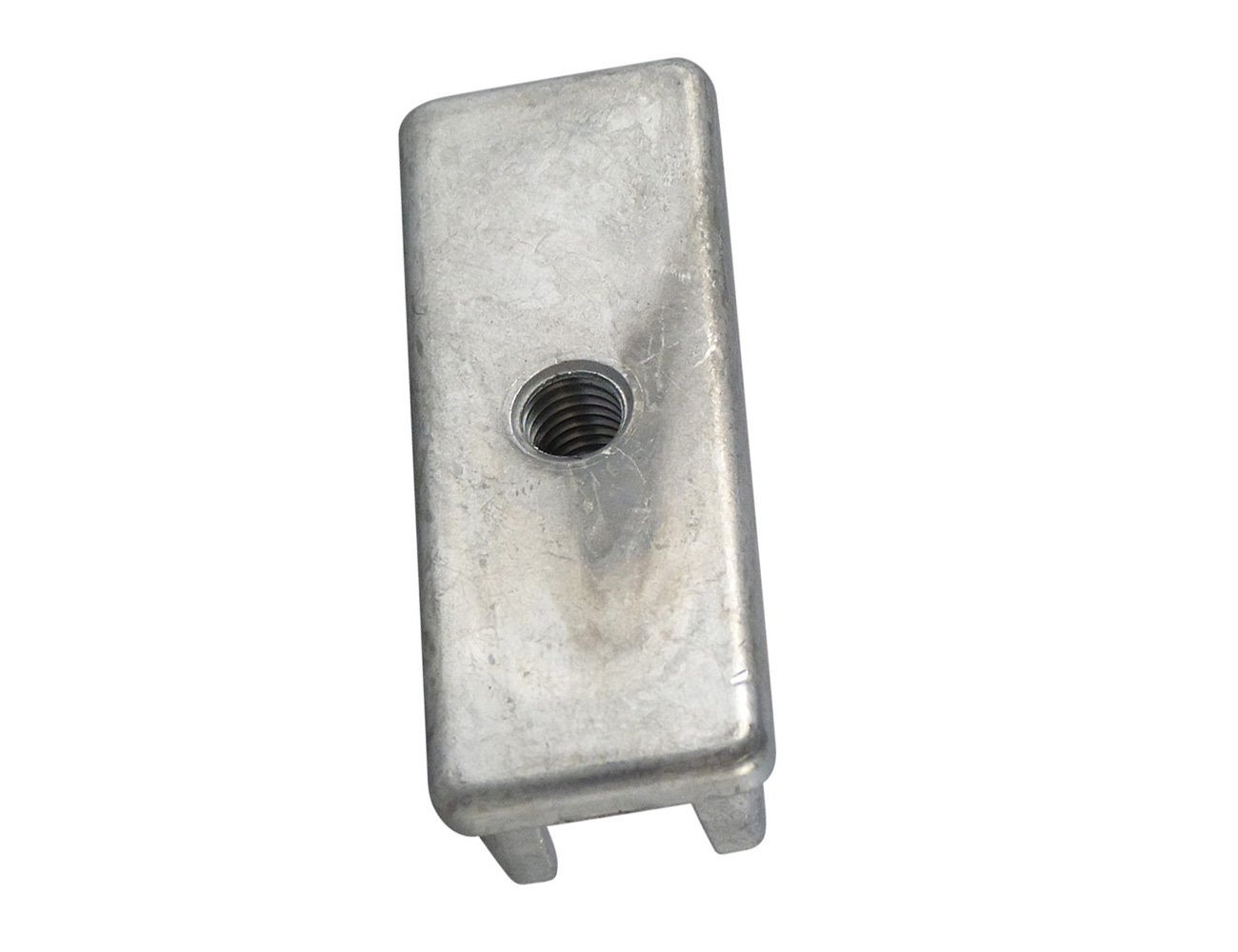 Die-cast zinc tube inserts – rectangular