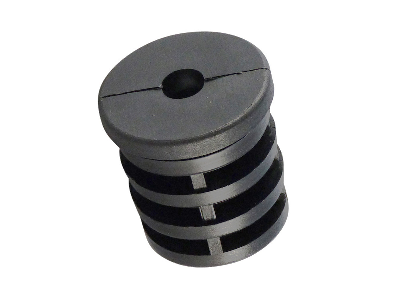 Expander connector with shoulder - round