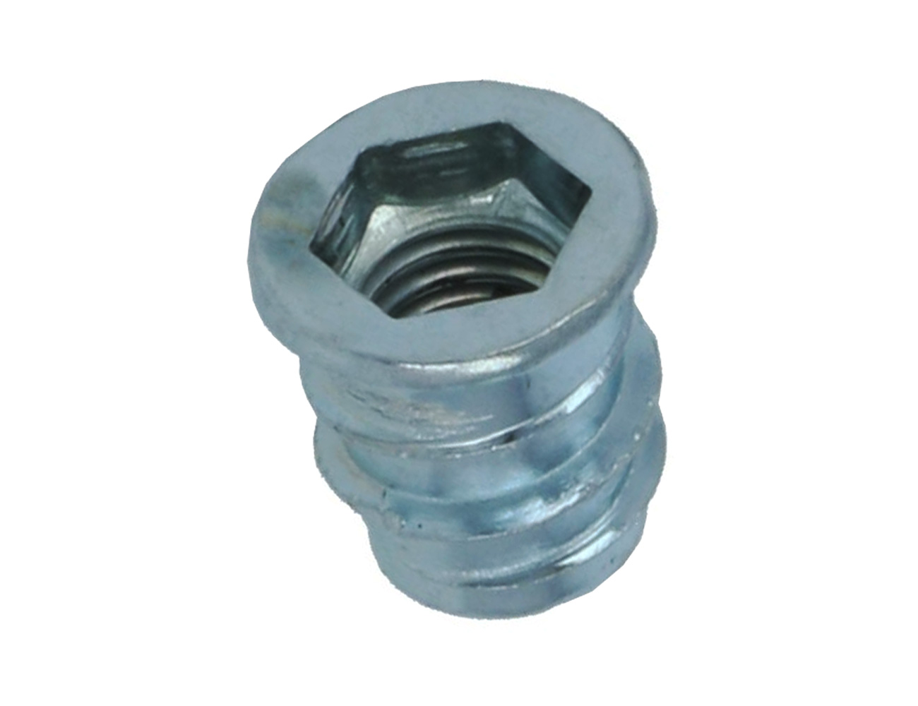 Hexagon socket inserts with collar
