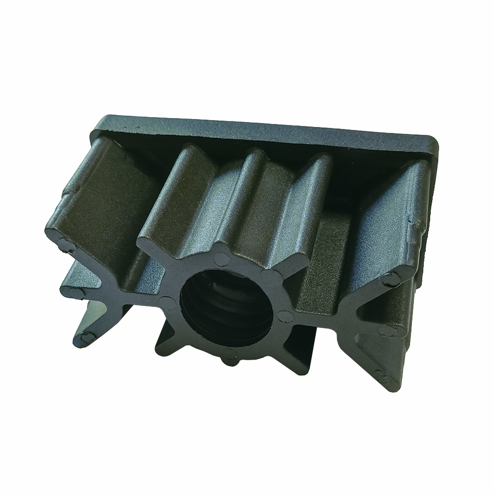 Heavy duty tube inserts with threaded bush - rectangular - verpas