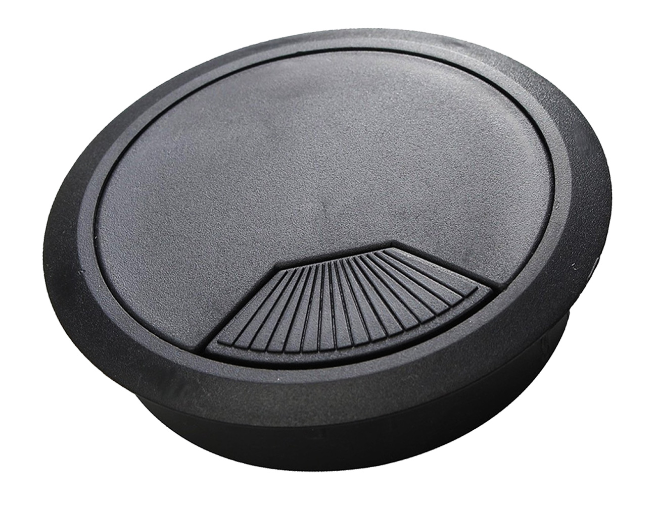 Cable hole tidy - 3-piece design – hinged section