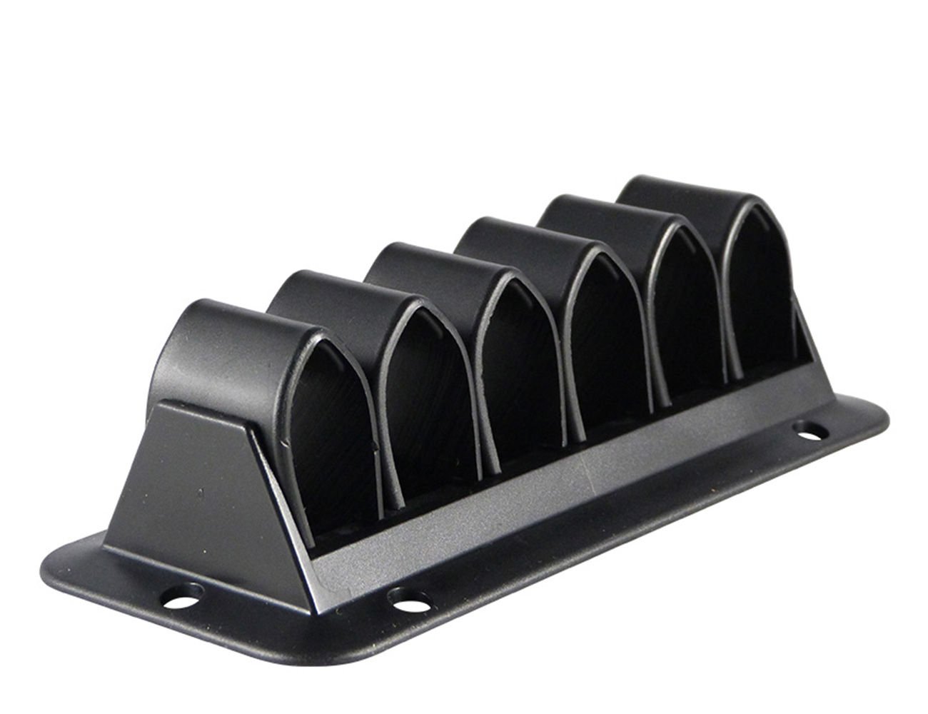 Universal cable manager with flexible channels