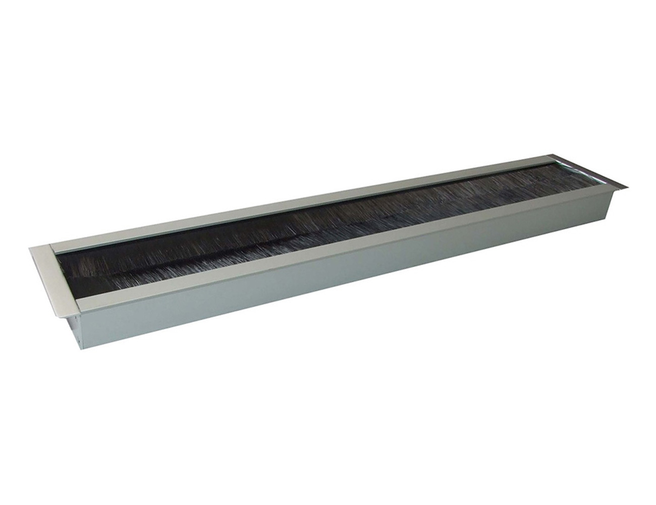 Brush seal grommet - aluminium – rectangular