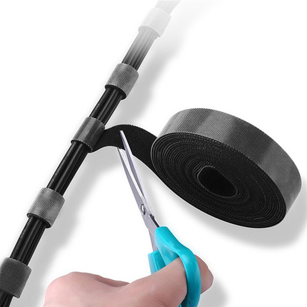 how to use a velcro cable tie