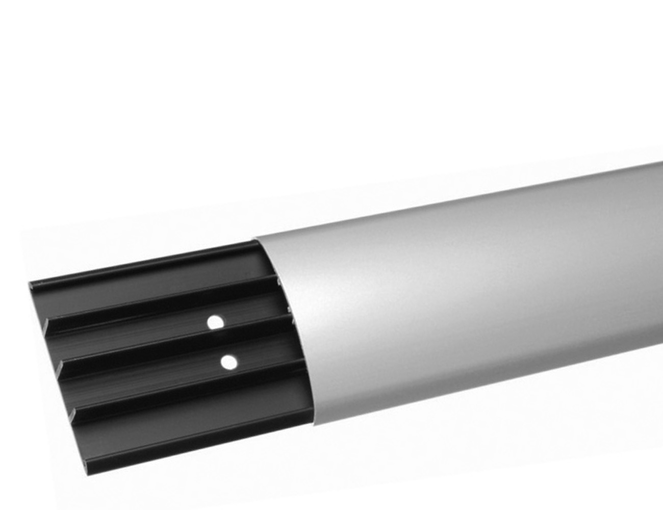 Floor cable cover - plastic / aluminium