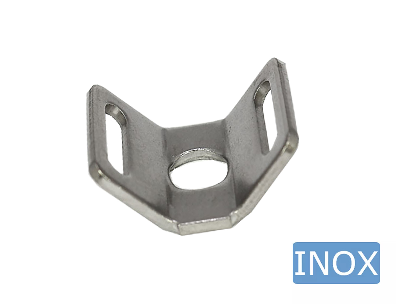 Cable tie mounts screw fix - max. strap width 8mm - stainless steel 316 - bore Ø5.0mm (packed per 100)