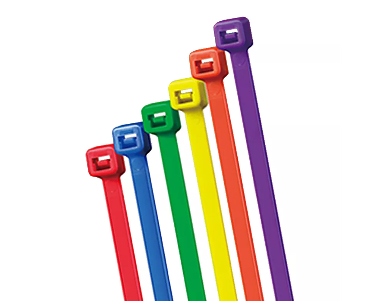 Coloured cable ties