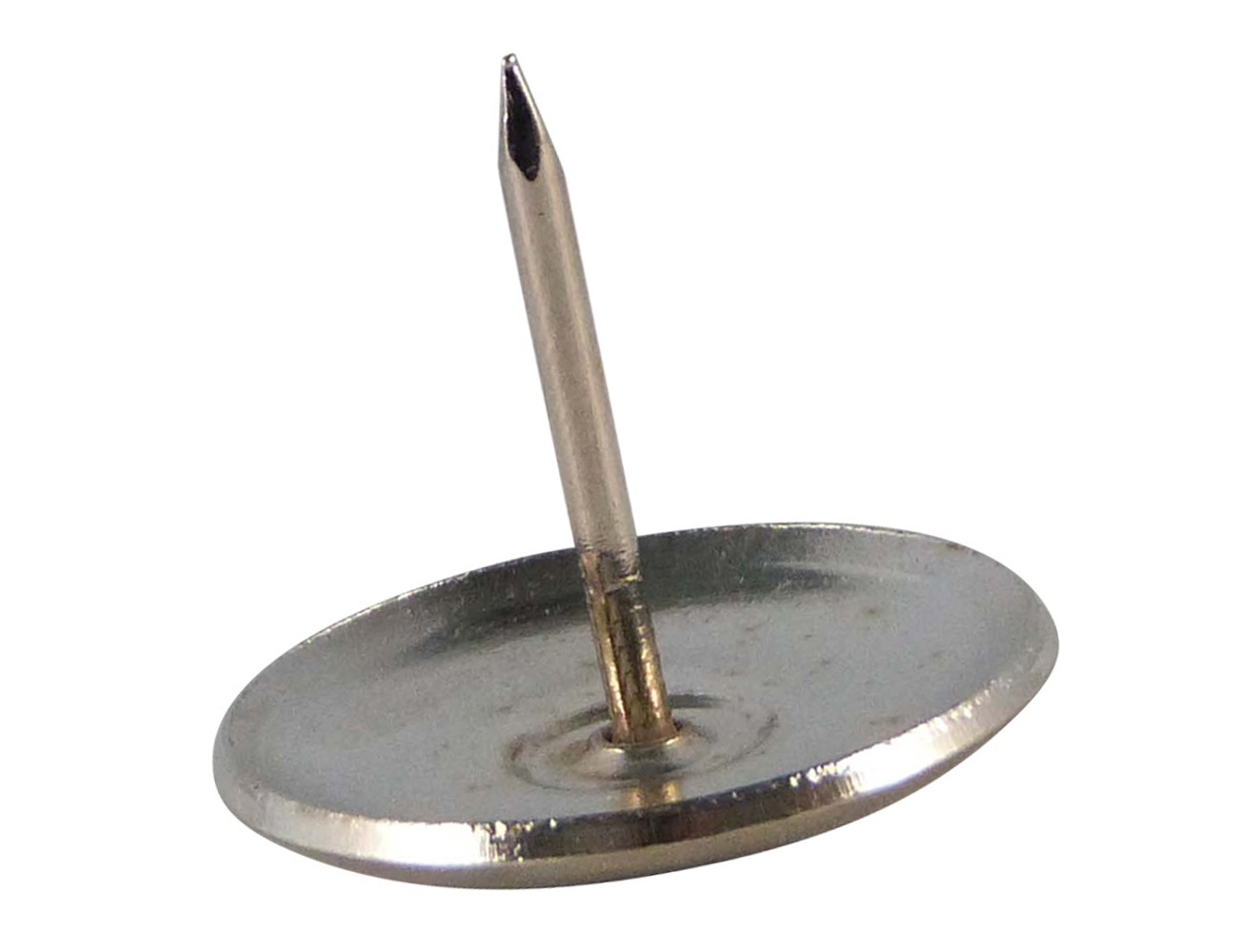 Nail-on glides, nickel-plated steel