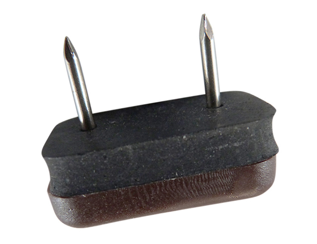 Plastic nail-on glides – rectangular – sound-deadening