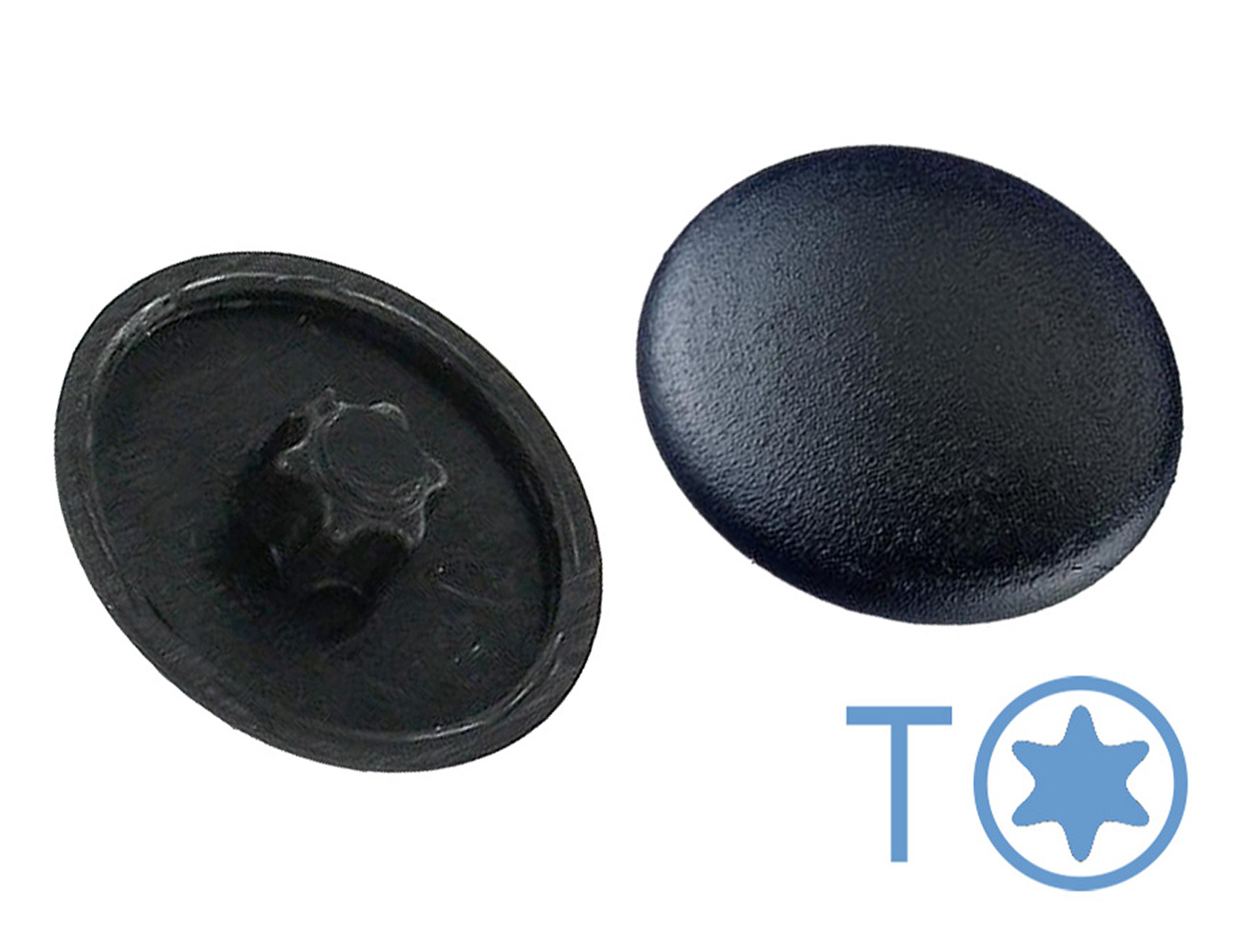Decorative covers for Torx