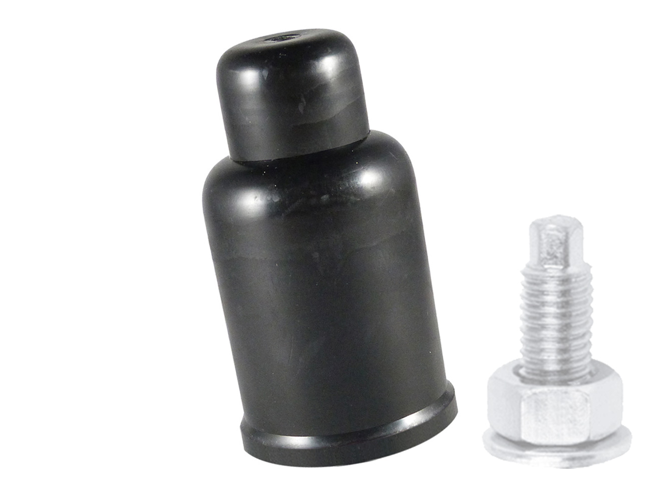 Bolt and nut protection caps – telescopic with washer protection