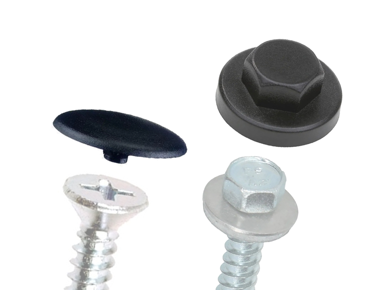 Caps for screws