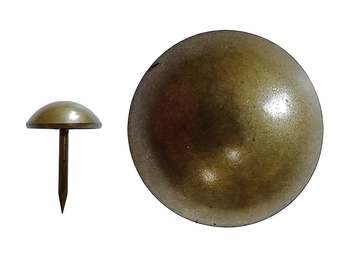 Decorative tack domed – high