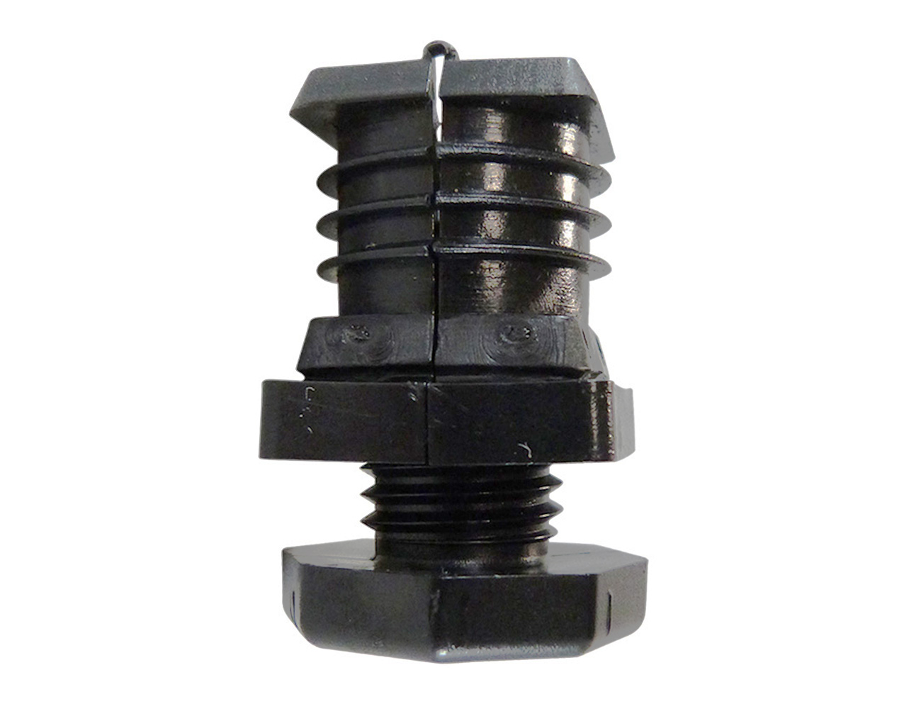 Height-adjustable tube inserts - square