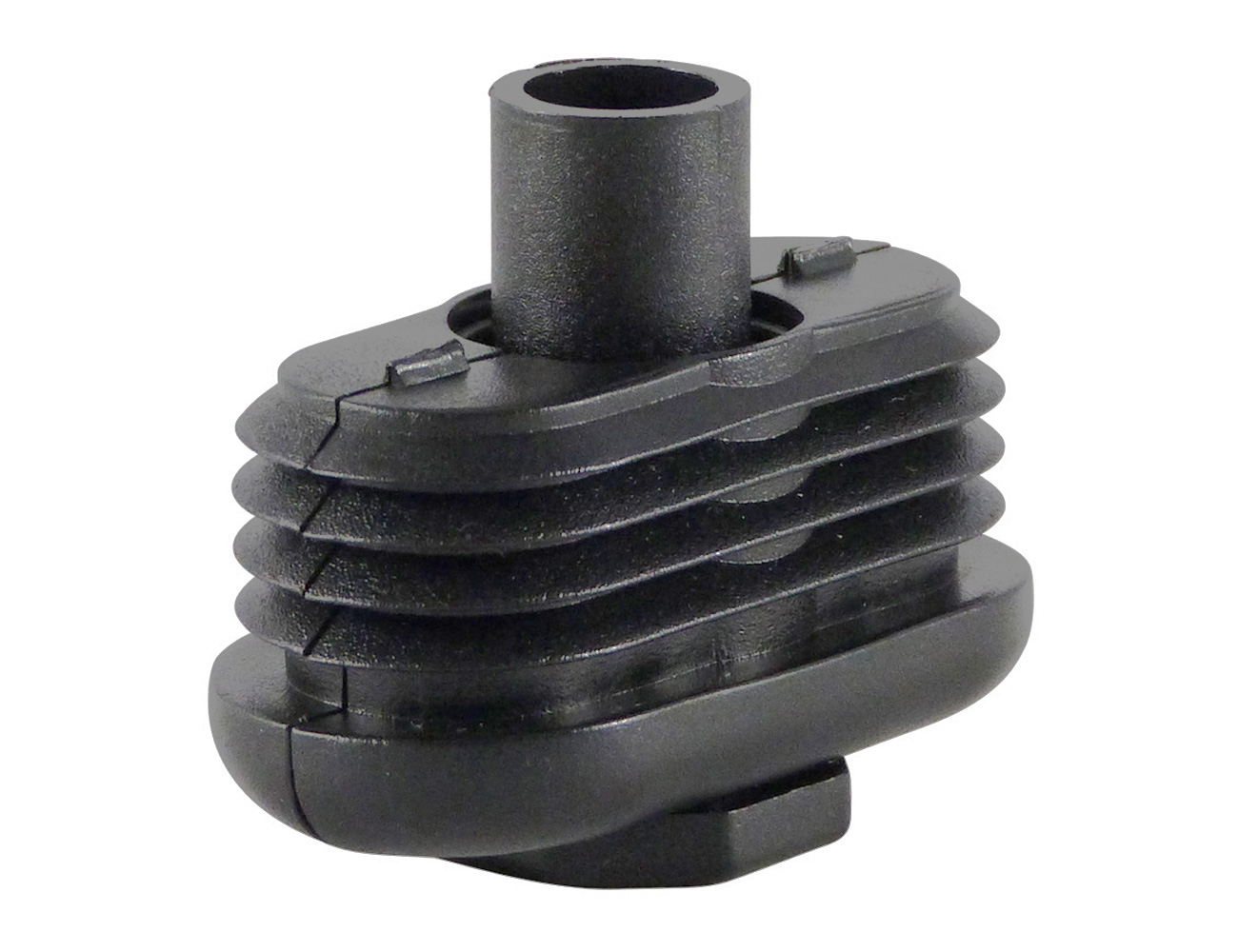 Height-adjustable tube inserts – flat oval