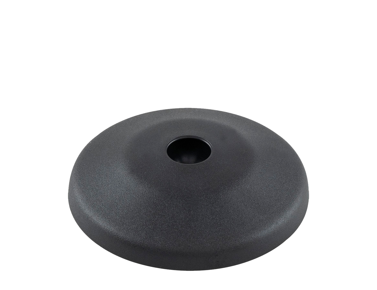 Disk base for levelling feet