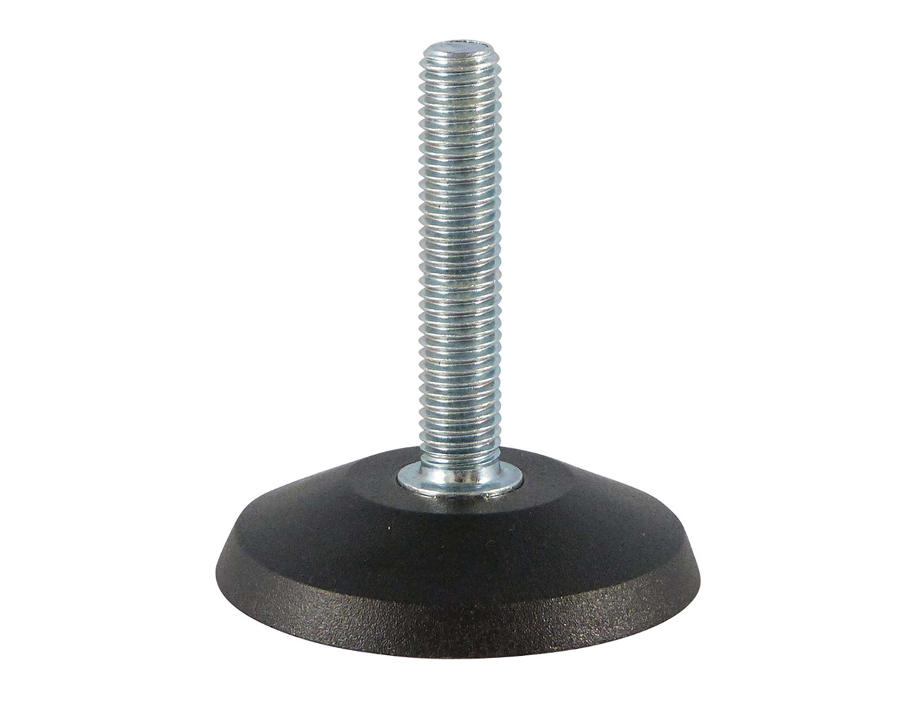 Levelling foot with fixed conical base Ø 70 mm
