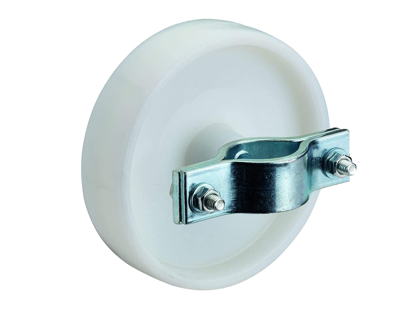 Bolt on PA castor wheel for temporary fence gates