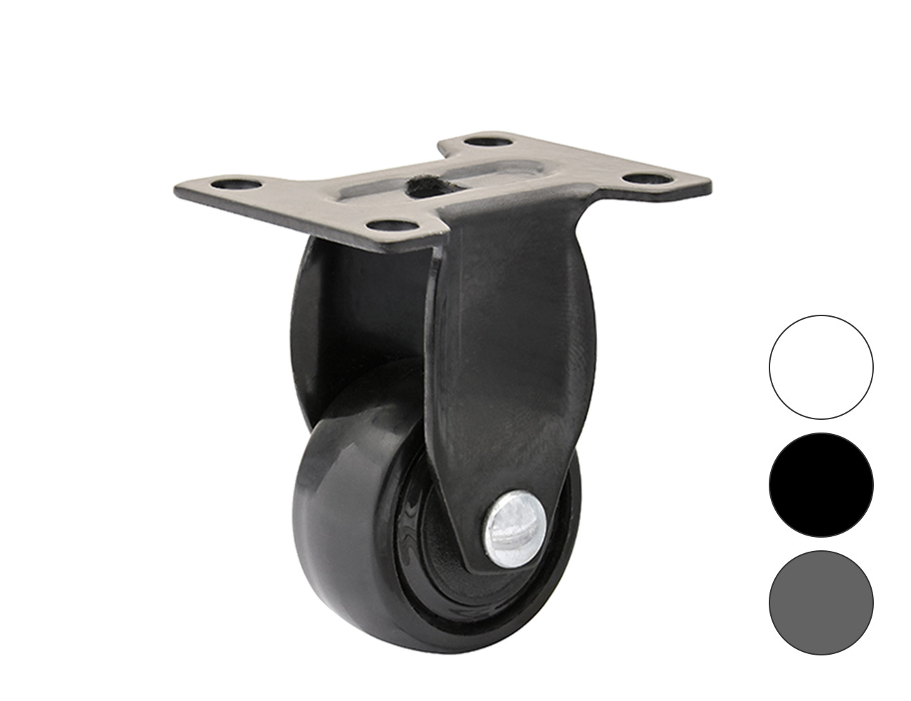 Design fixed castor 3C-series - mounting plate