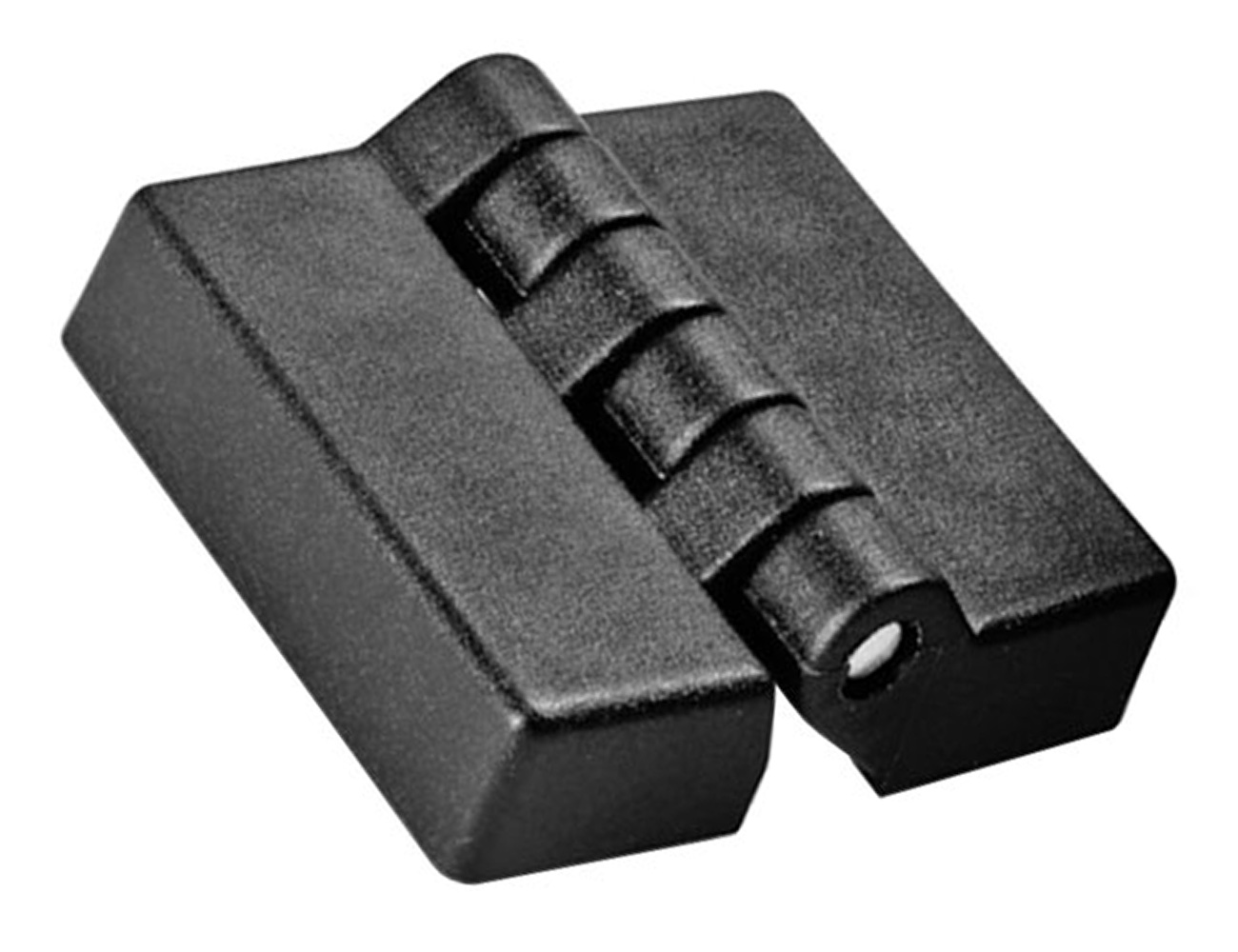 Hinge PA with threaded bores – stainless steel pin